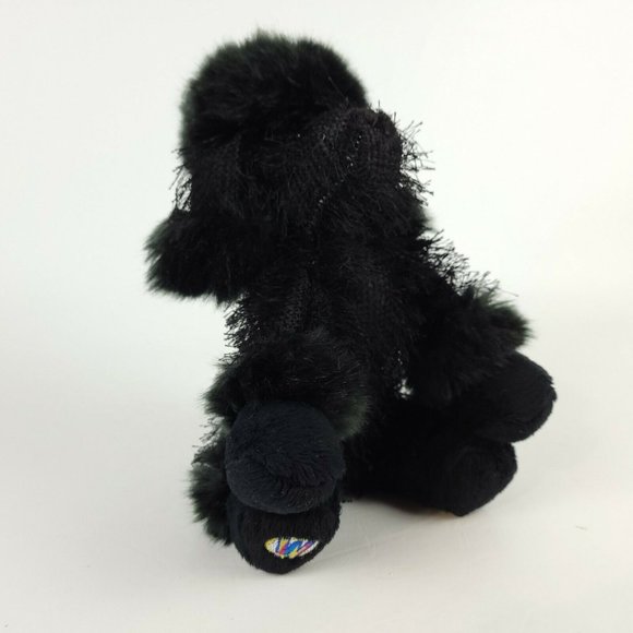 Ganz Black Poodle Webkinz HM191 Plush Stuffed Animal Toy No Code - Picture 3 of 7